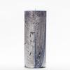 4x10 Blue Frosted Pillar Candle