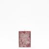 3x3x4 Red Frosted Square Pillar Candle