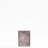 3x3x4 Purple Frosted Square Pillar Candle