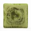 3x3x4 Green Frosted Square Pillar Candle