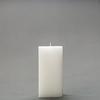 3x3x6 White Frosted Square Pillar Candle