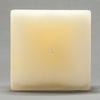 3x3x6 Ivory Frosted Square Pillar Candle