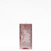 3x3x6 Red Frosted Square Pillar Candle
