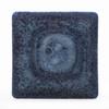 3x3x6 Blue Frosted Square Pillar Candle