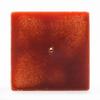 4x4x4 Orange Frosted Square Pillar Candle