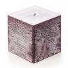 4x4x4 Purple Frosted Square Pillar Candle