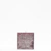 4x4x4 Purple Frosted Square Pillar Candle