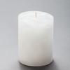 3x4 White Chunky Pillar Candle