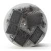 3x4 Black Chunky Pillar Candle