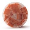 3x4 Orange Chunky Pillar Candle
