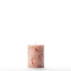 3x4 Orange Chunky Pillar Candle