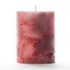 3x4 Red Chunky Pillar Candle
