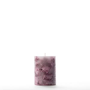 3x4 Purple Chunky Pillar Candle