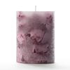 3x4 Purple Chunky Pillar Candle