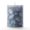 3x4 Blue Chunky Pillar Candle