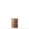 3x4 Brown Chunky Pillar Candle