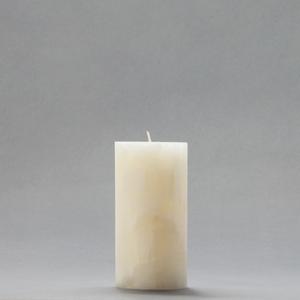 3x6 Ivory Chunky Pillar Candle
