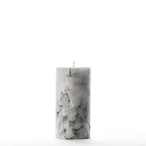 3x6 Black Chunky Pillar Candle