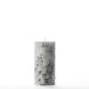 3x6 Black Chunky Pillar Candle