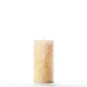 3x6 Yellow Chunky Pillar Candle