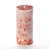 3x6 Orange Chunky Pillar Candle