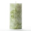 3x6 Green Chunky Pillar Candle