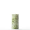 3x6 Green Chunky Pillar Candle