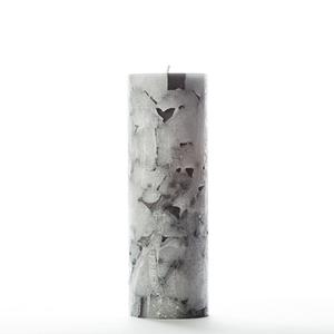 3x9 Black Chunky Pillar Candle