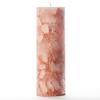 3x9 Orange Chunky Pillar Candle