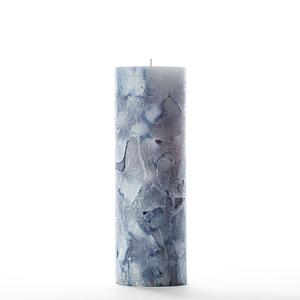 3x9 Blue Chunky Pillar Candle