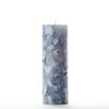 3x9 Blue Chunky Pillar Candle