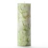 3x9 Green Chunky Pillar Candle