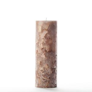 3x9 Brown Chunky Pillar Candle