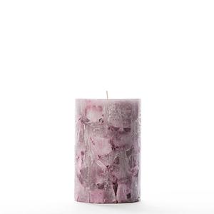 4x6 Purple Chunky Pillar Candle