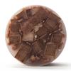 4x6 Brown Chunky Pillar Candle