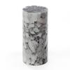 4x8 Black Chunky Pillar Candle