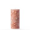 4x8 Orange Chunky Pillar Candle