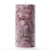 4x8 Purple Chunky Pillar Candle
