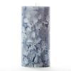 4x8 Blue Chunky Pillar Candle