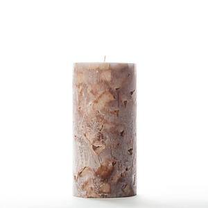 4x8 Brown Chunky Pillar Candle