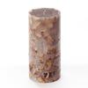 4x8 Brown Chunky Pillar Candle