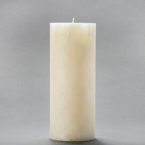 4x10 Ivory Chunky Pillar Candle