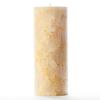4x10 Yellow Chunky Pillar Candle