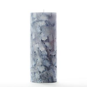4x10 Blue Chunky Pillar Candle