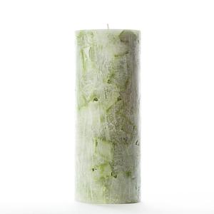 4x10 Green Chunky Pillar Candle