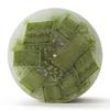 4x10 Green Chunky Pillar Candle
