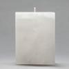 3x3x4 White Chunky Square Pillar Candle