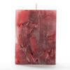 3x3x4 Red Chunky Square Pillar Candle