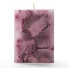 3x3x4 Purple Chunky Square Pillar Candle