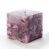 3x3x4 Purple Chunky Square Pillar Candle